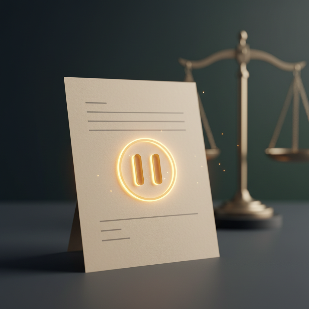 Justice européenne et marteau de juge symbolisant le titre exécutoire européen