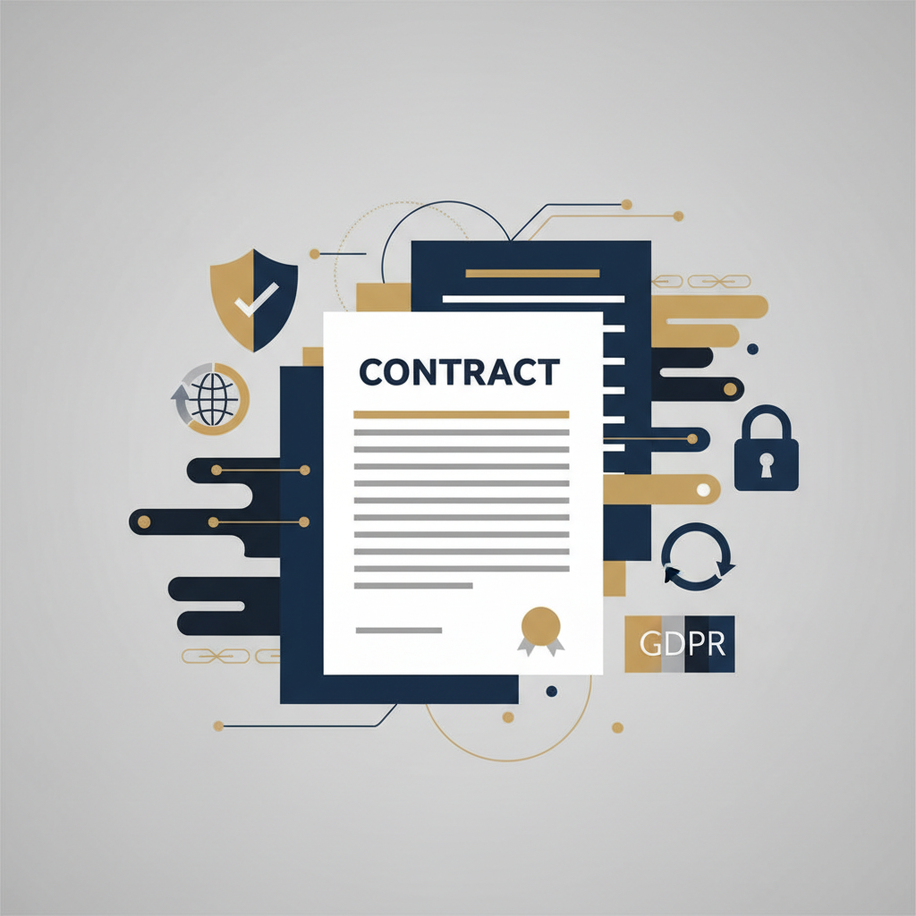 Contrat de sous-traitance RGPD avec clauses obligatoires article 28