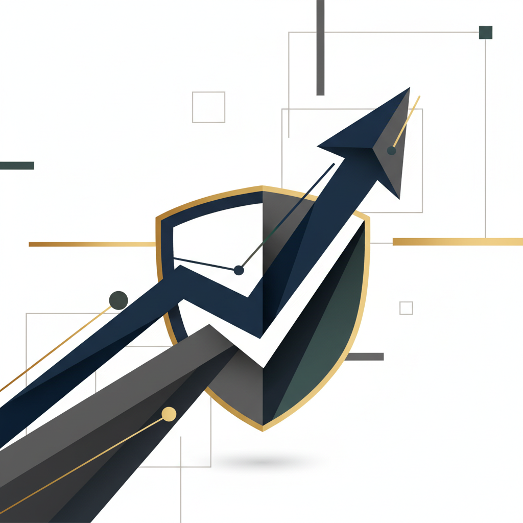 Graphique montrant l'évolution des procédures collectives en France avec courbe ascendante vers 2026