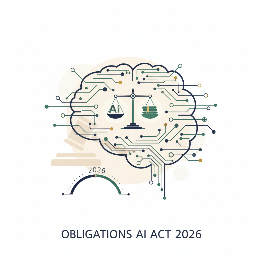 Calendrier AI Act 2026 avec échéances obligations entreprises intelligence artificielle